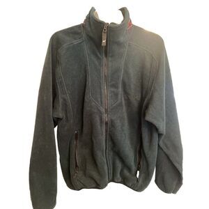 HH Helly Hansen Women's Size Small Jacket Fleece Full Zip Mock Neck Hunter Green